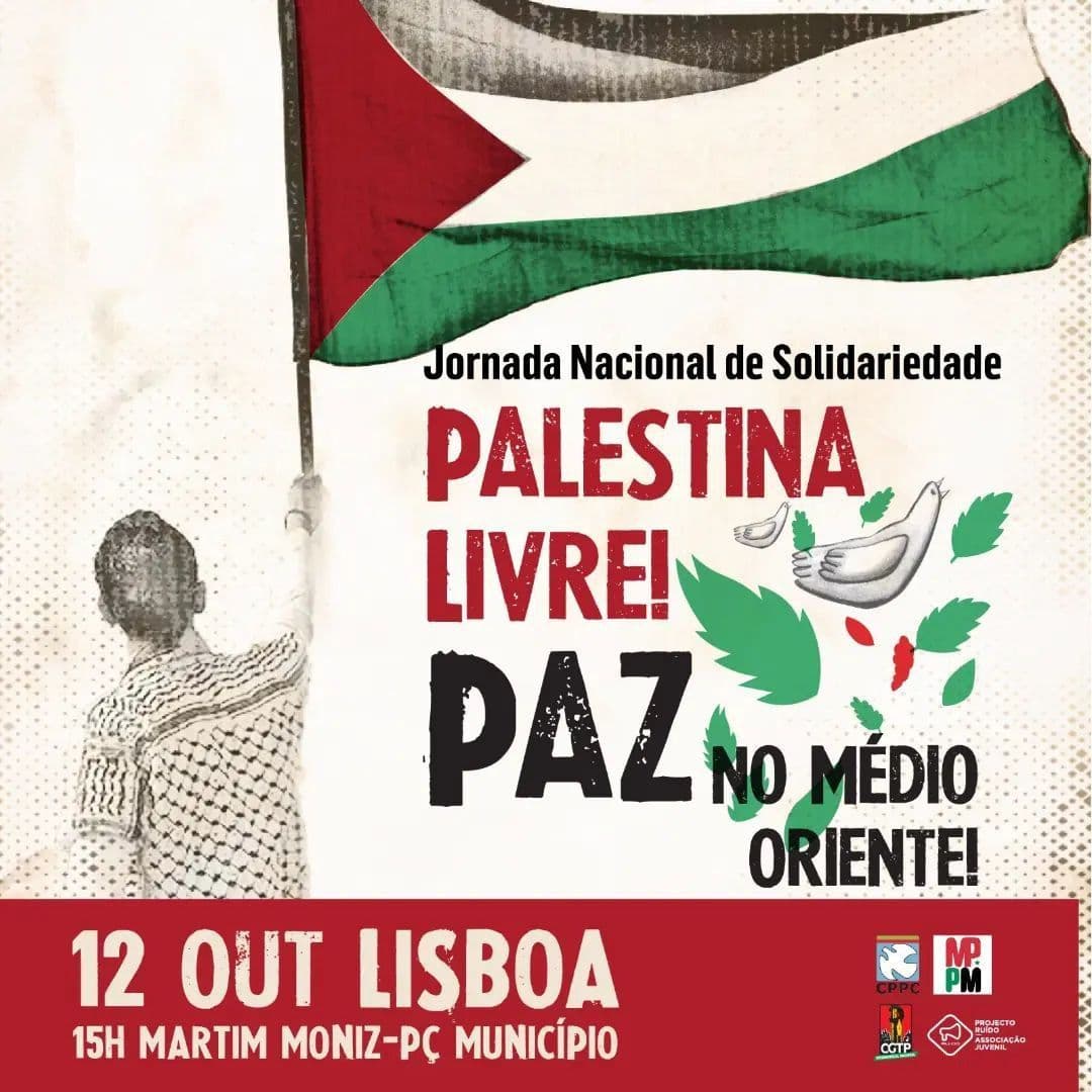 Jornada Nacional de Solidariedade PALESTINA LIVRE!