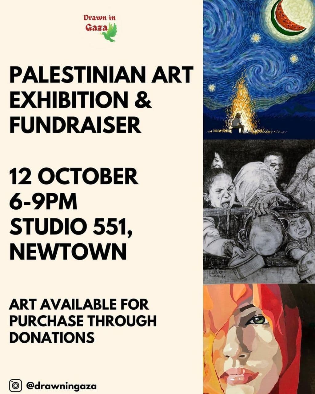 PALESTINIAN ART EXHIBITION & FUNDRAISER