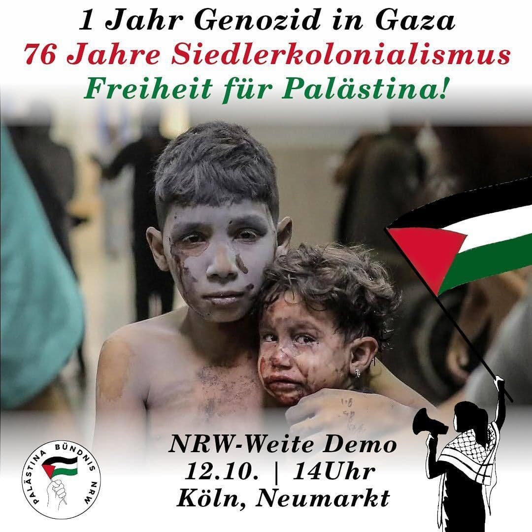 1 Jahr Genozid in Gaza