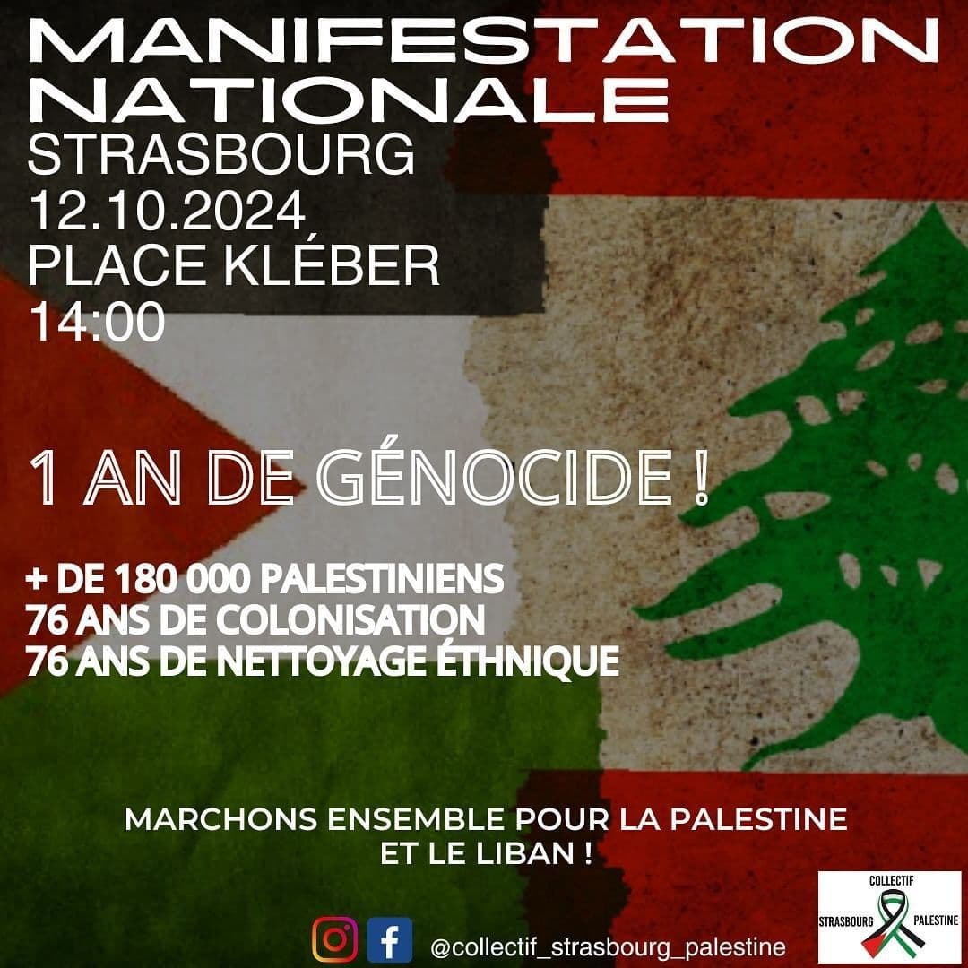 MANIFESTATION NATIONALE