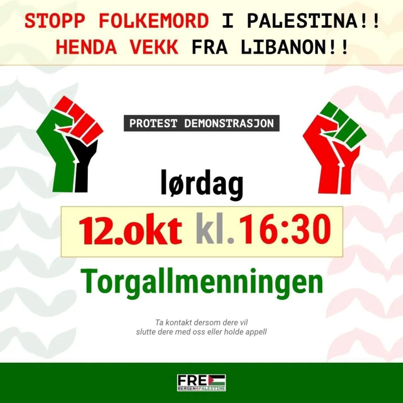 STOPP FOLKEMORD I PALESTINA!!