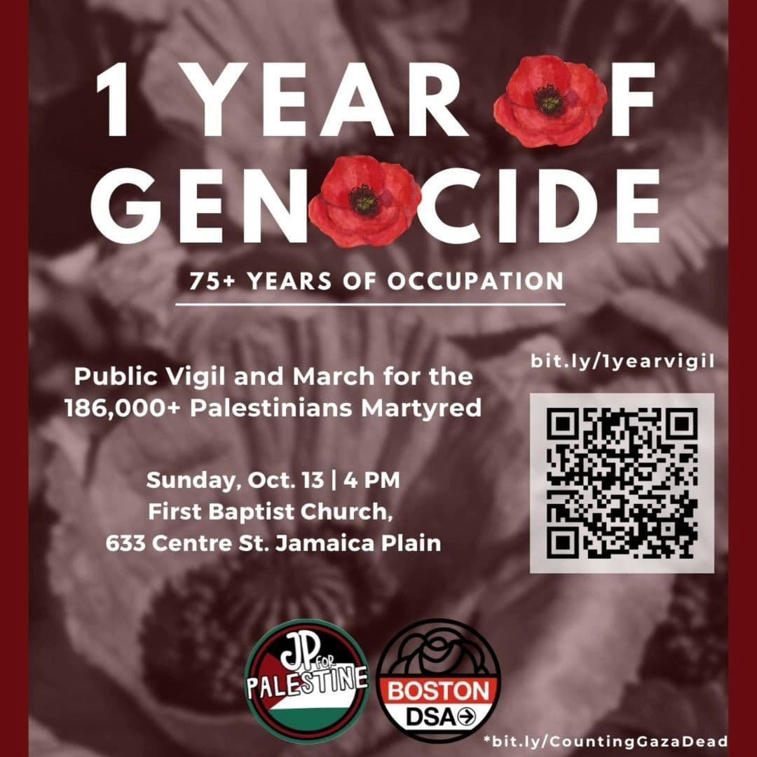 1 YEAR oF GENOCIDE