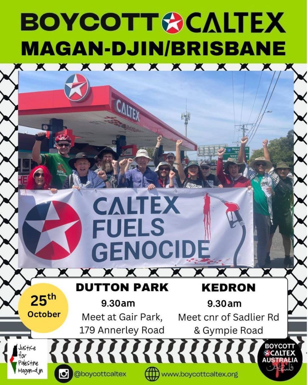 BOYCOTT CALTEX