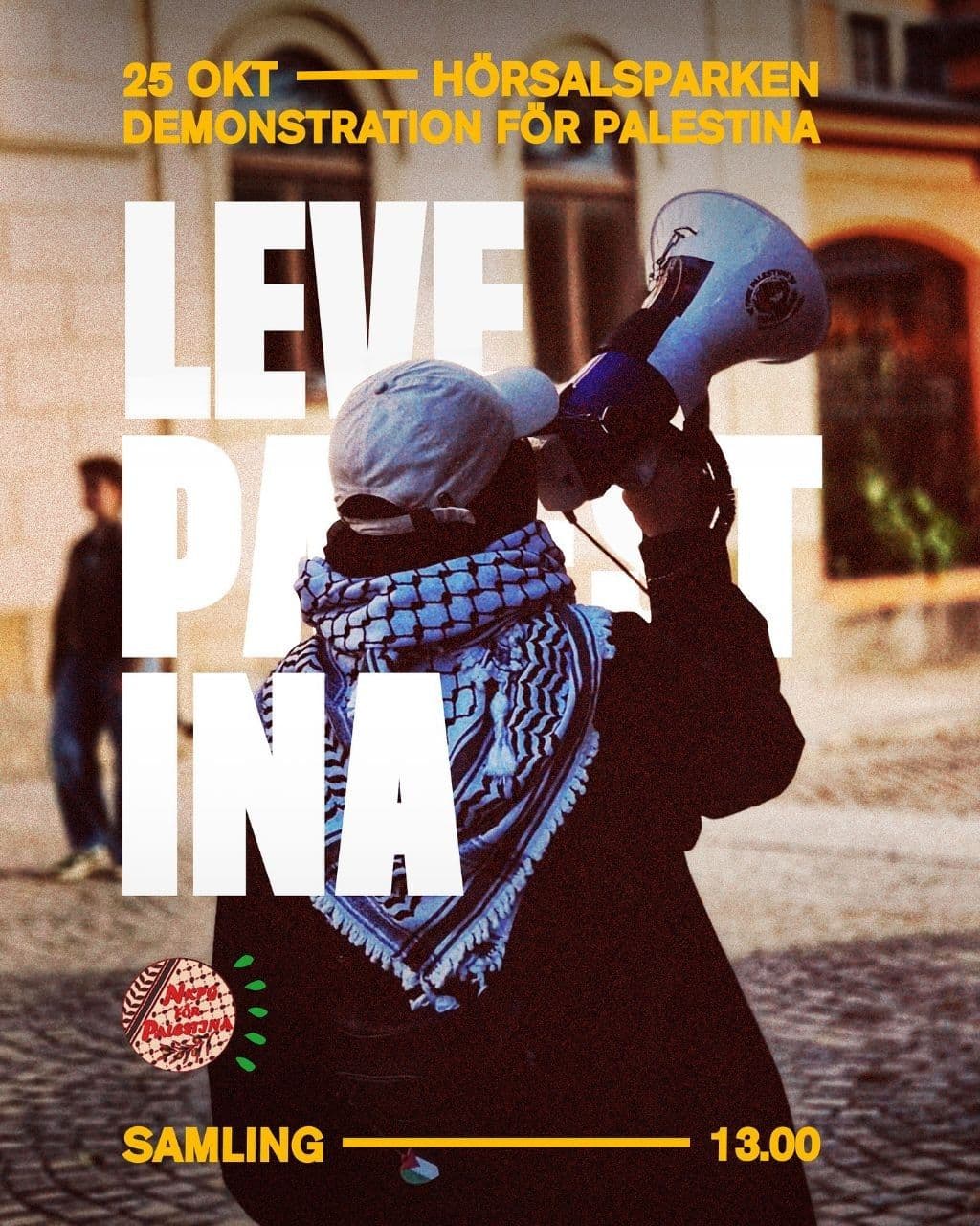 DEMONSTRATION FOR PALESTINA