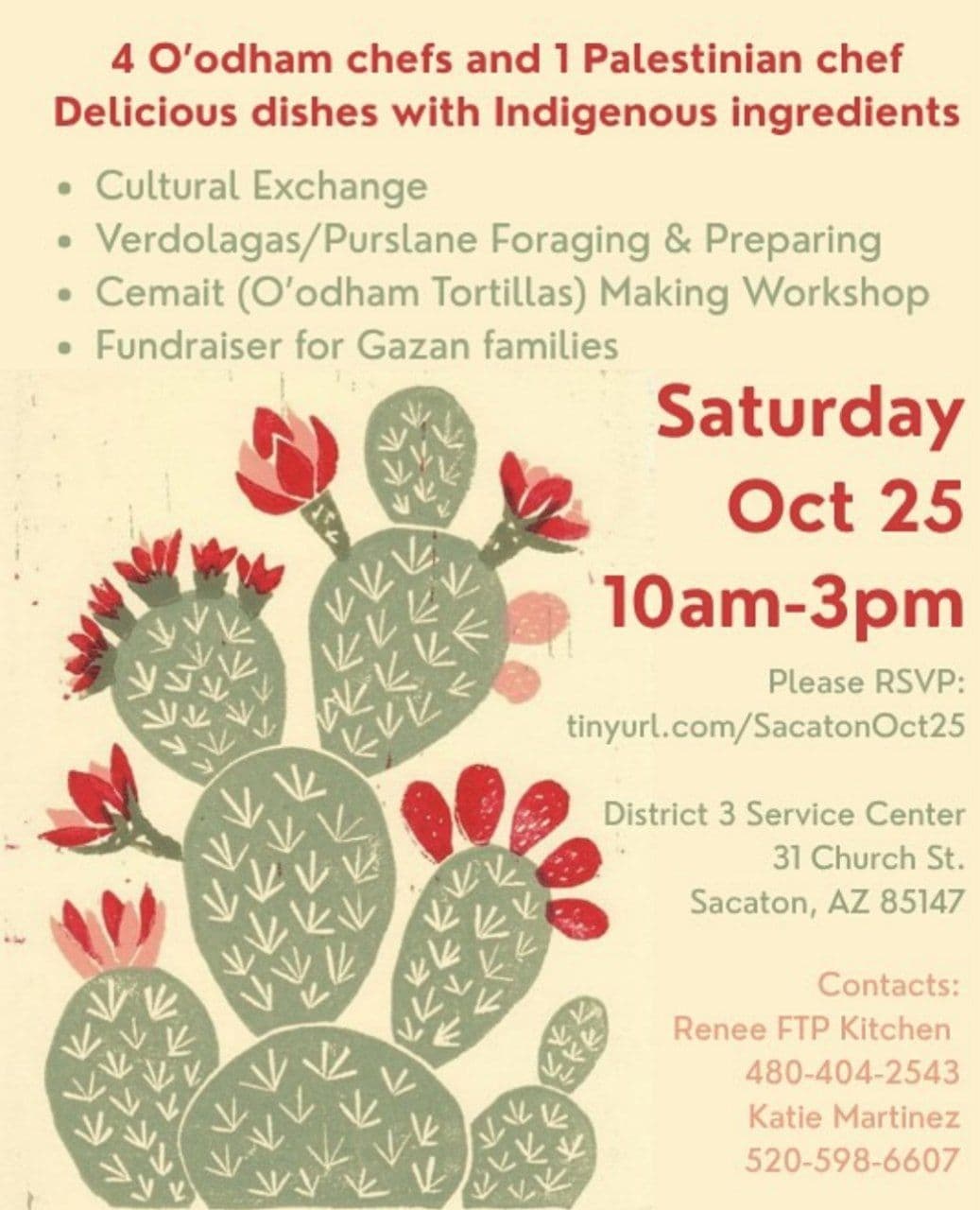 Palestinian O’odham Solidarity Meal