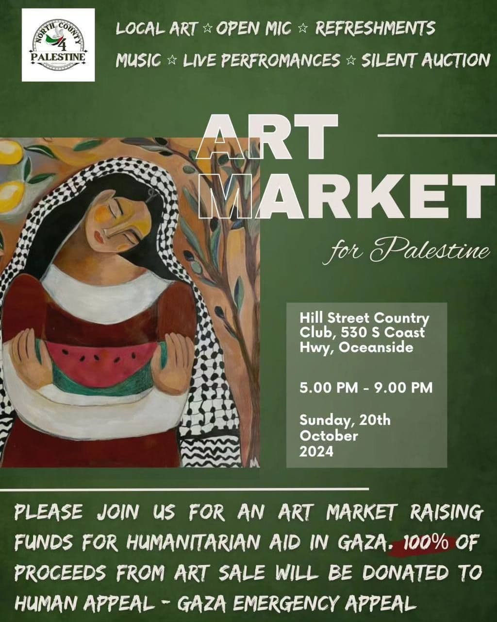 ART MARKET for Palestine