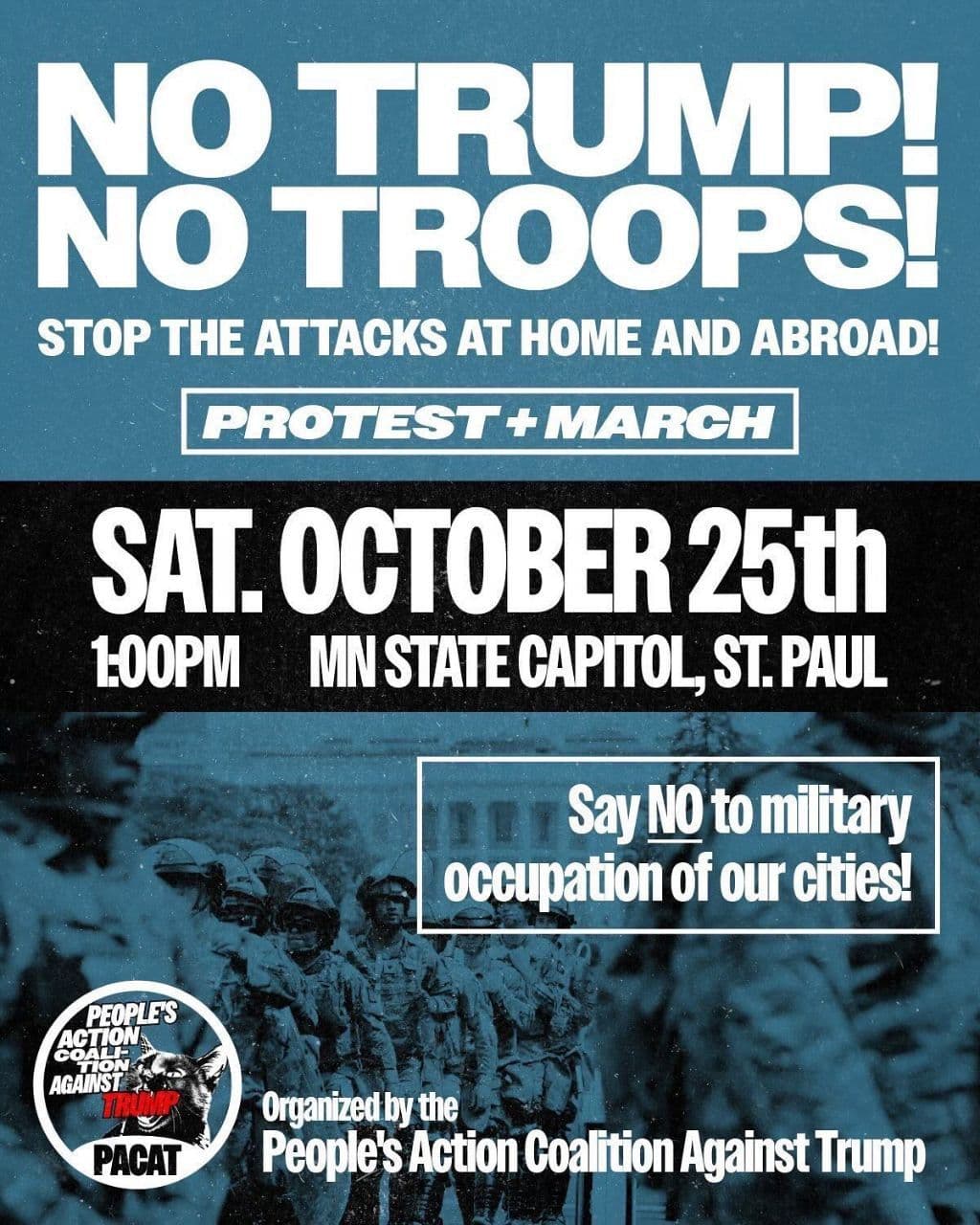 NO TRUMP! NO TROOPS!