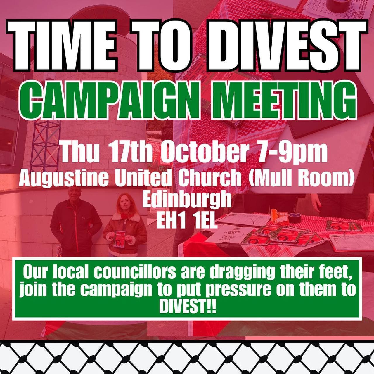 TIME TO DIVEST CAMPAIGN MEETING