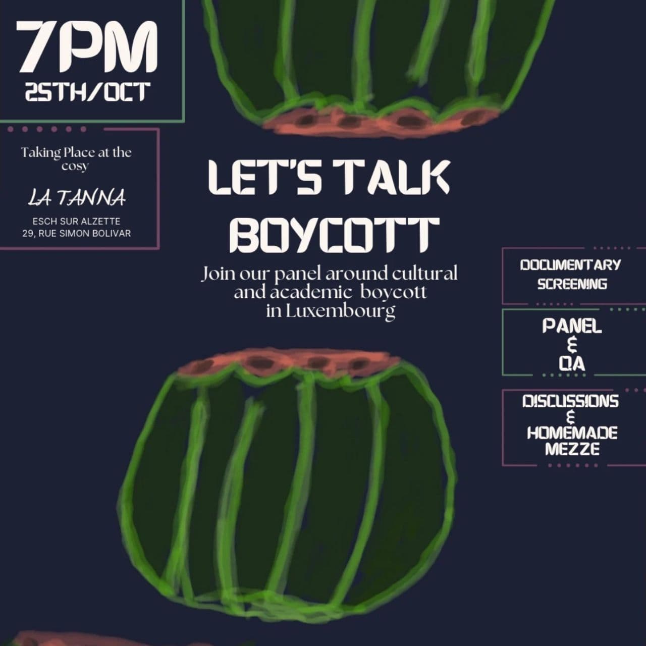 LET'S TALK BOYCOTT