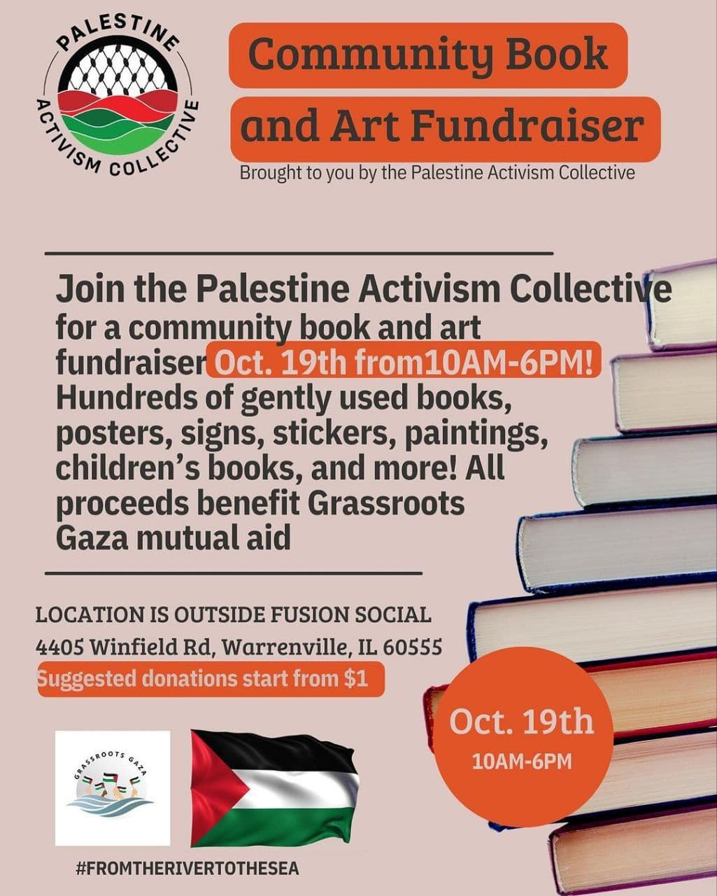 Community Book and Art Fundraiser