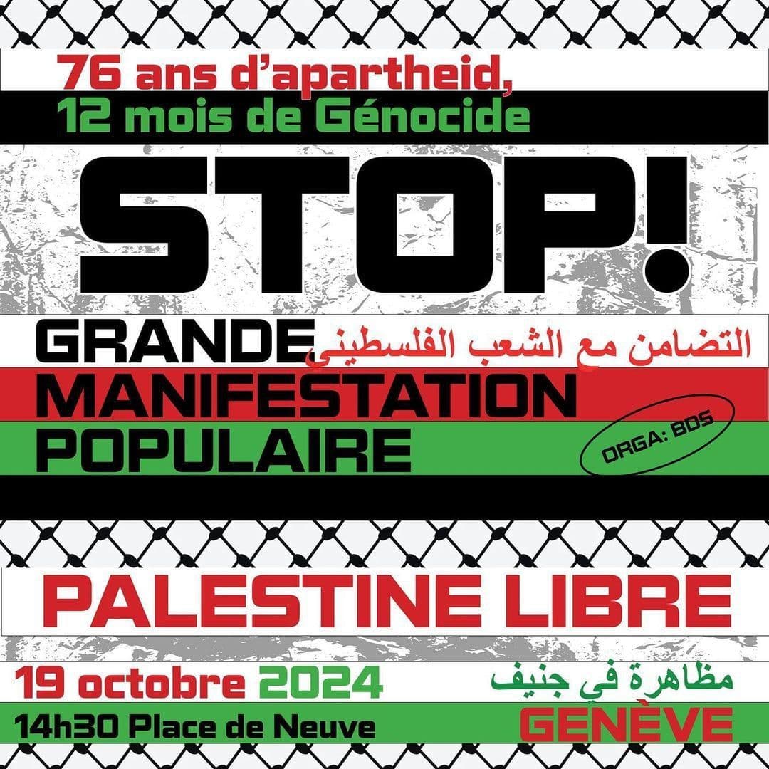 GRANDE MANIFESTATION POPULAIRE