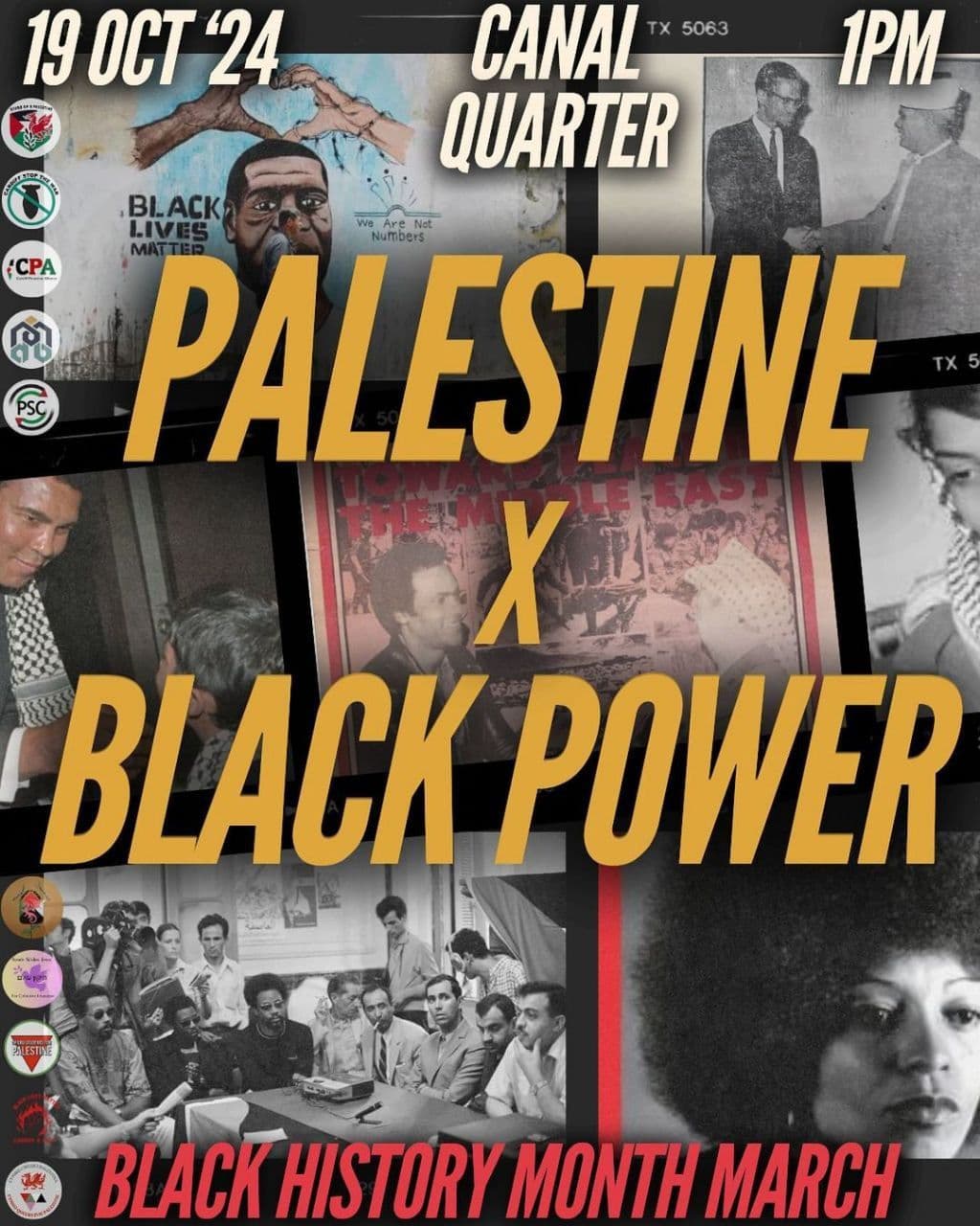 PALESTINE X  BLACK POWER