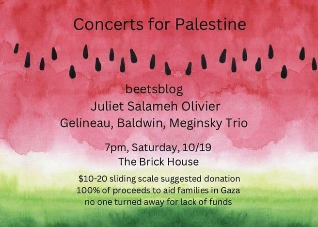 Concerts for Palestine