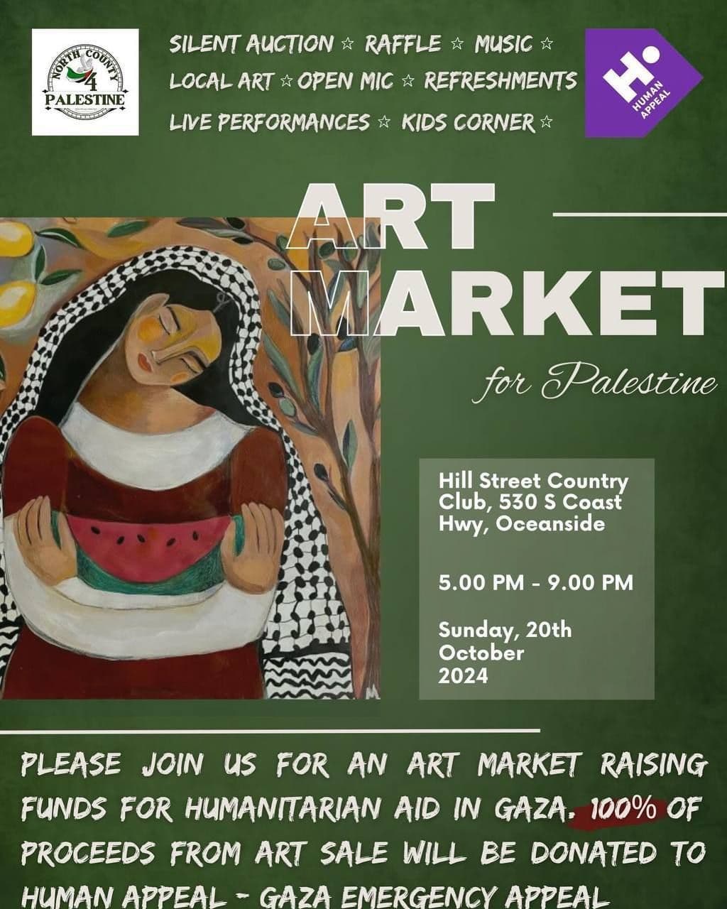 ART MARKET for Palestine