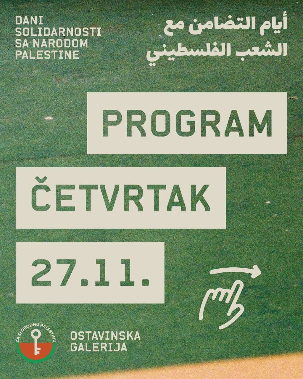 DANI SOLIDARNOSTI SA NARODOM PALESTINE