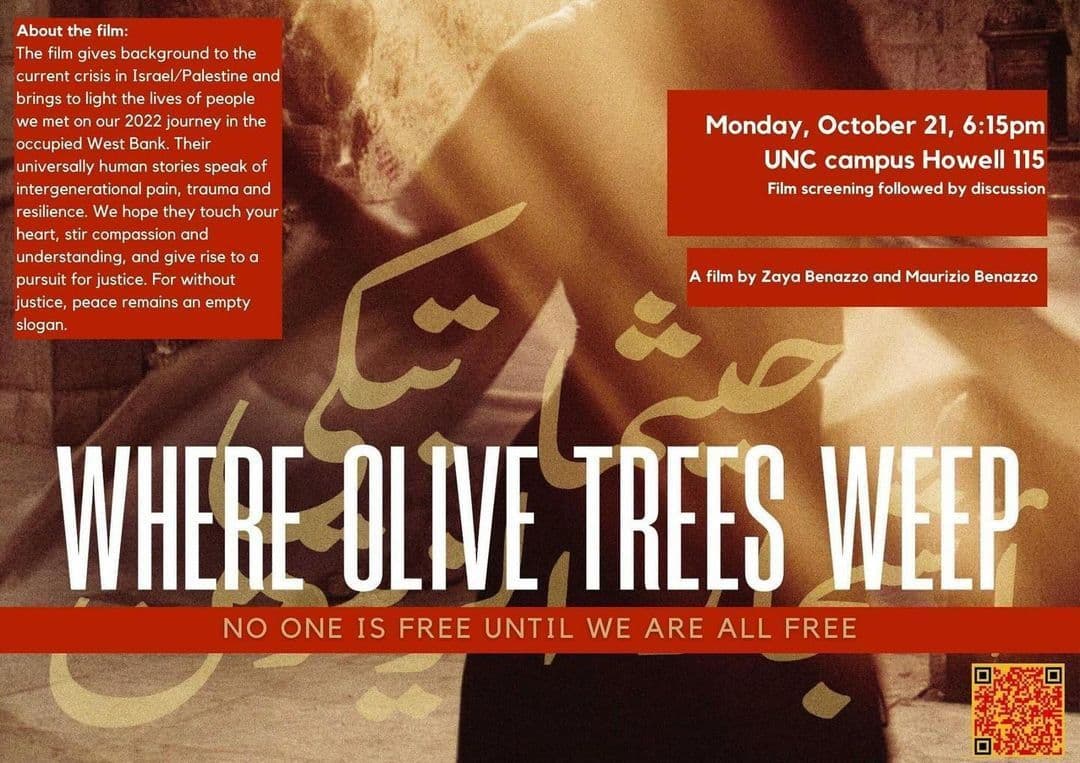 WHERE OLIVE TREES WEEP