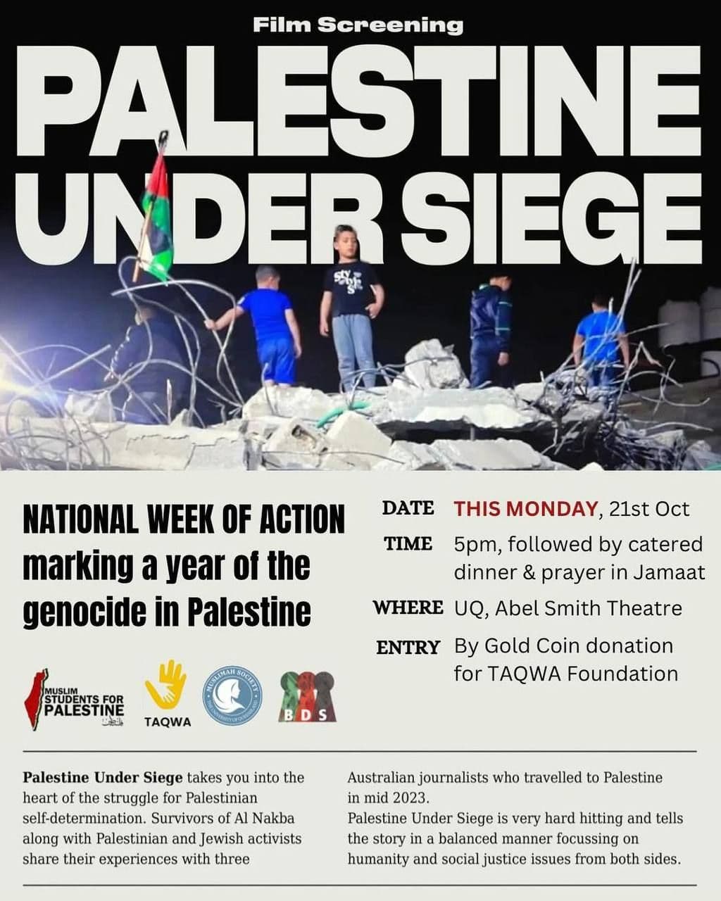 PALESTINE UNDER SIEGE