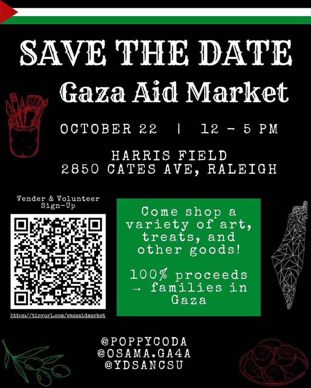 SAVE THE DATE Gaza Aid Market