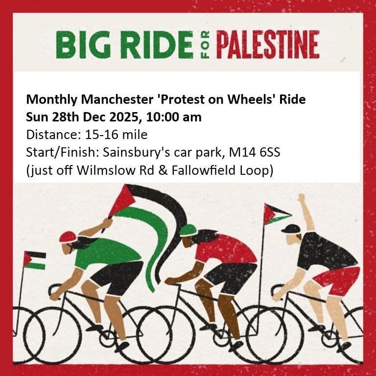 BIG RIDE FOR PALESTINE