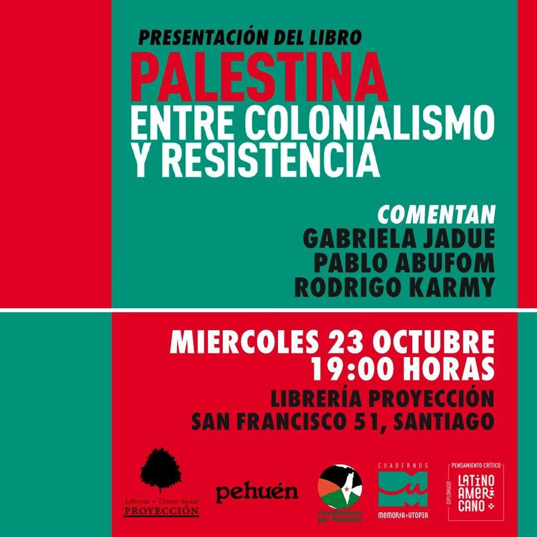 PALESTINA ENTRE COLONIALISMO Y RESISTENCIA