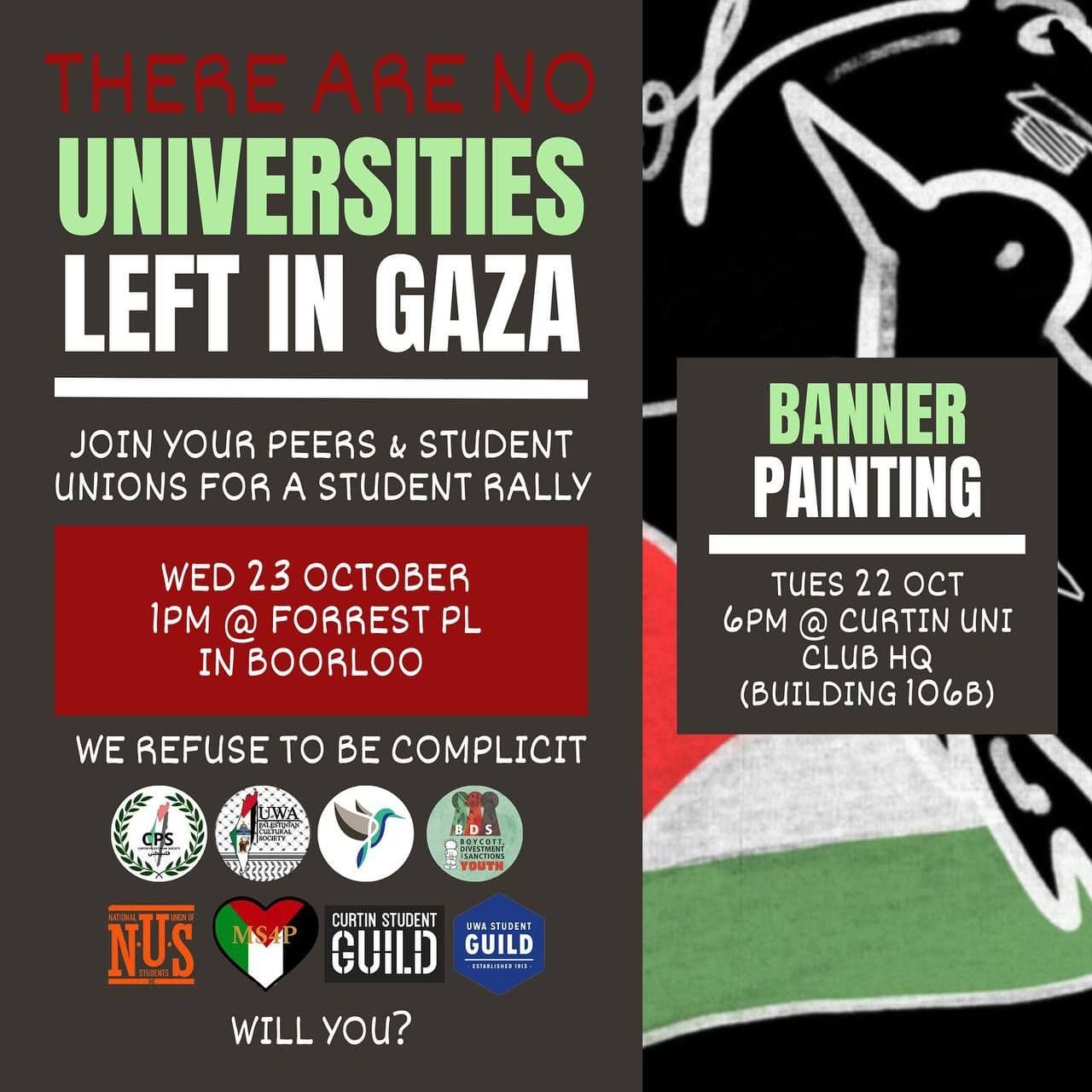 THERE ARE NO UNIVERSITIES LEFT IN GAZA