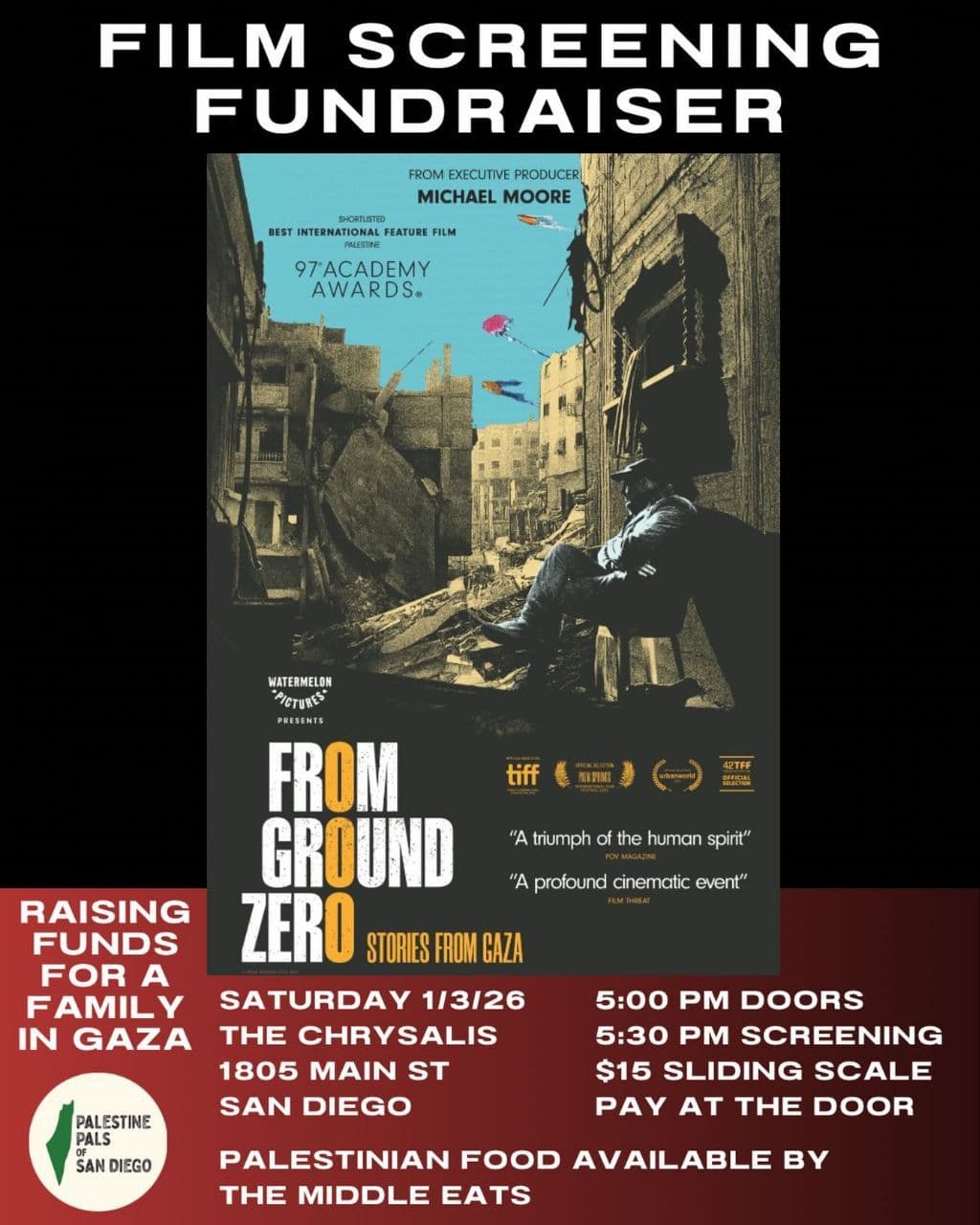 FILM SCREENING FUNDRAISER