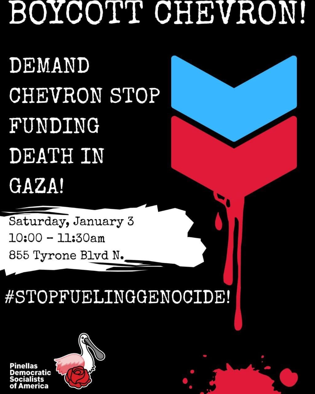 BOYCOTT CHEVRON!
