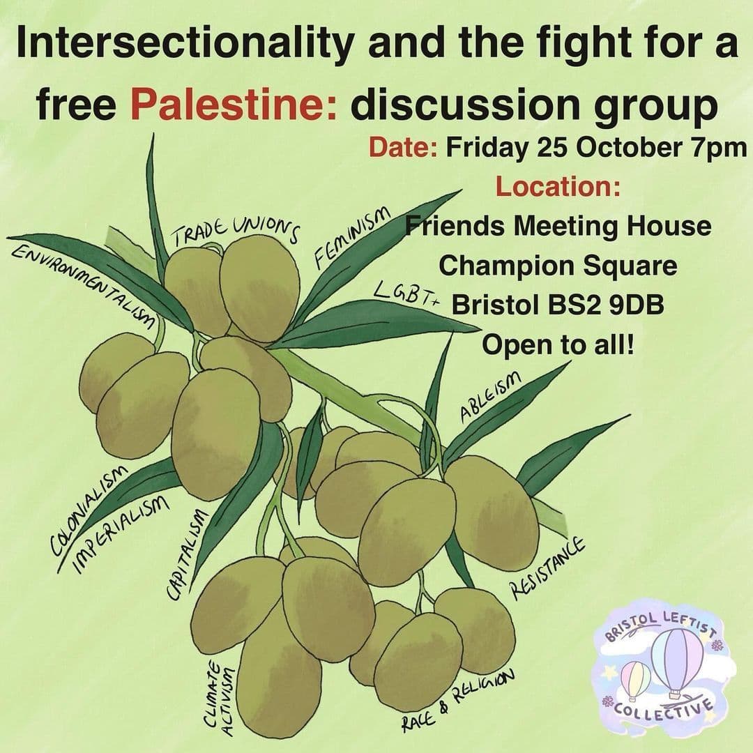 Intersectionality and the fight for a free Palestine: discussion group