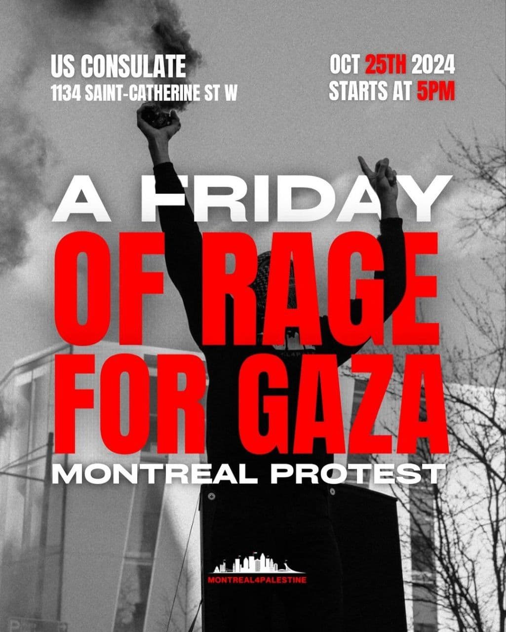 A FRIDAY OF RAGE FOR GAZA