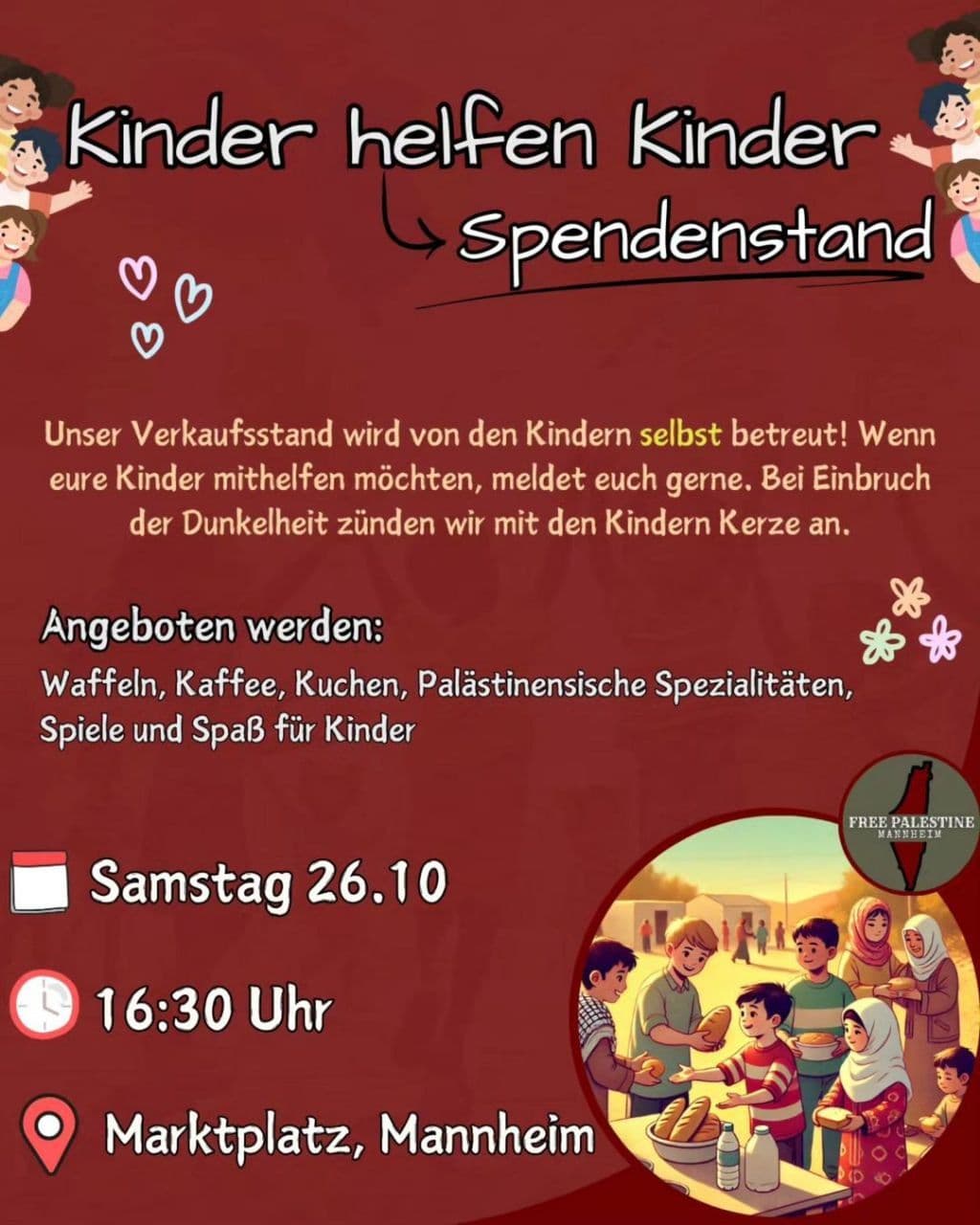 Kinder helfen Kinder