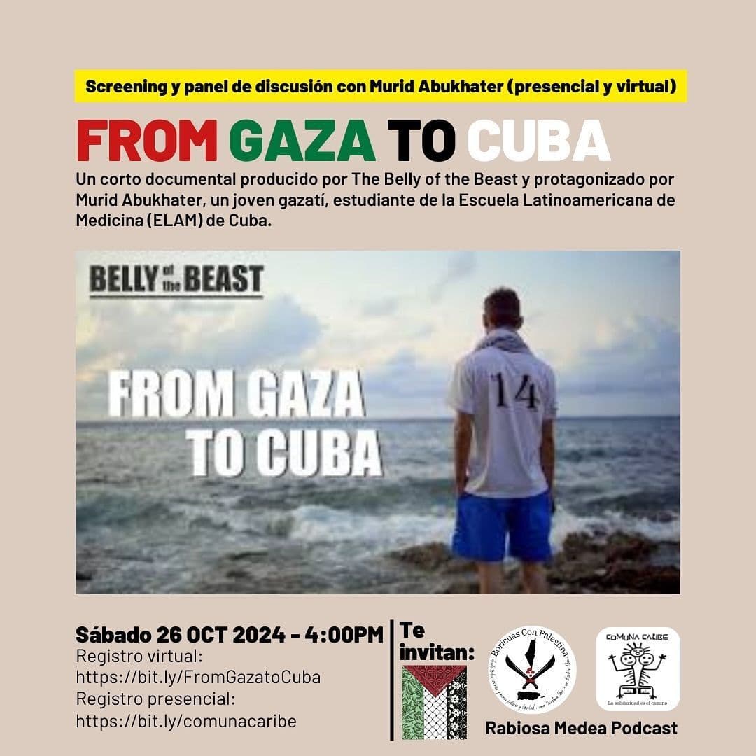 FROM GAZA TO CUBA