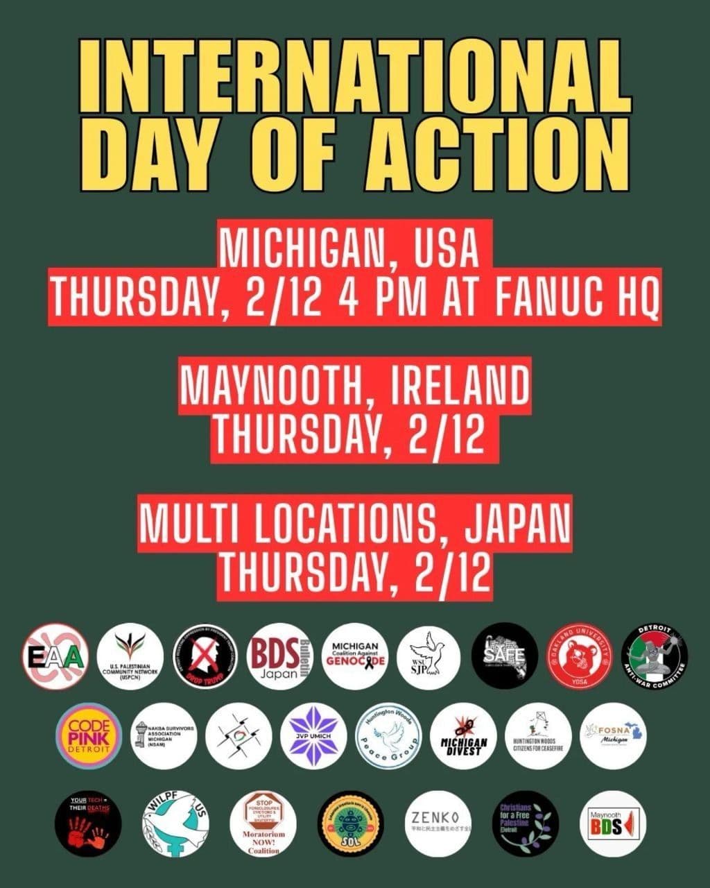 INTERNATIONAL DAY OF ACTION
