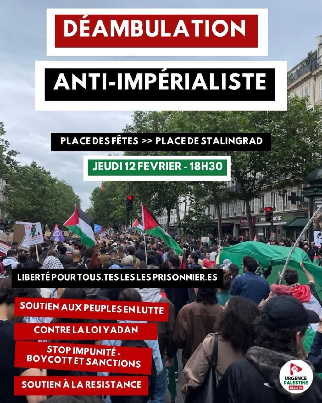 DÉAMBULATION ANTI-IMPÉRIALISTE