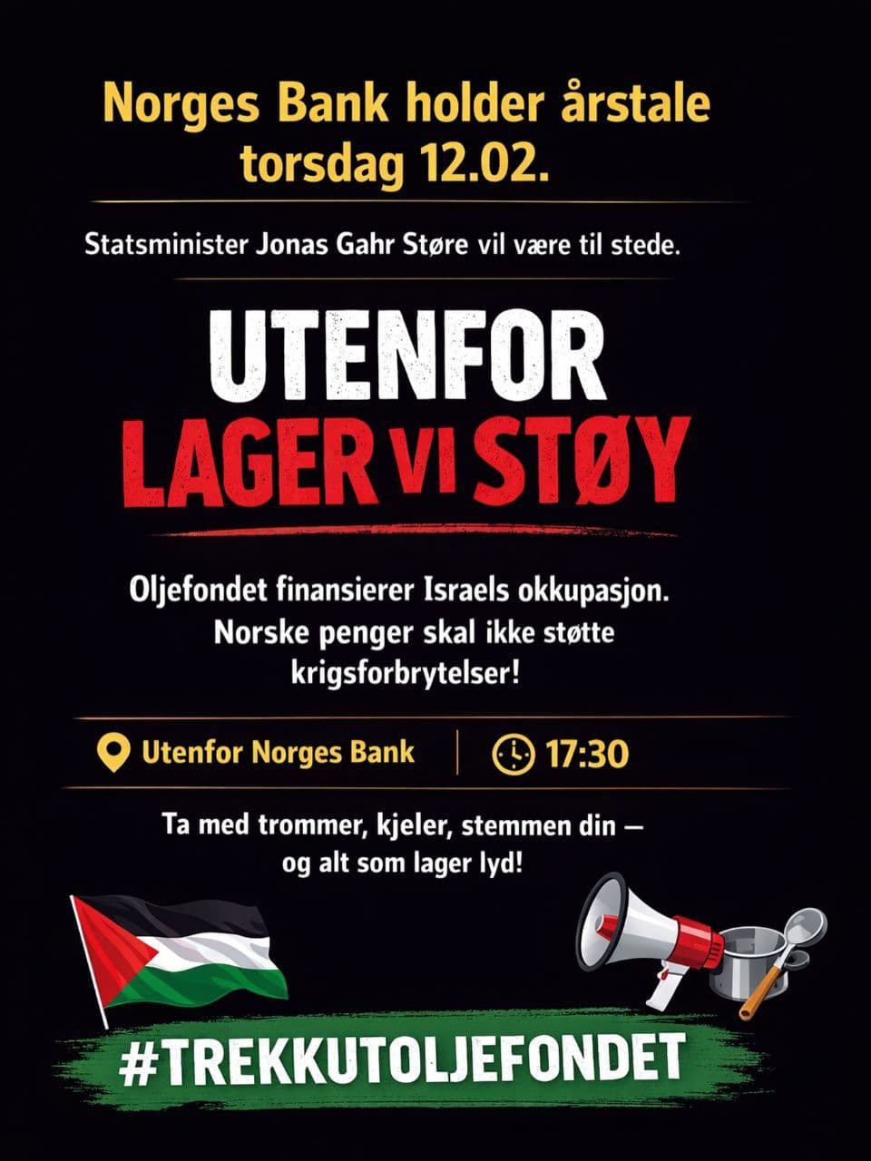UTENFOR LAGER VI STOY