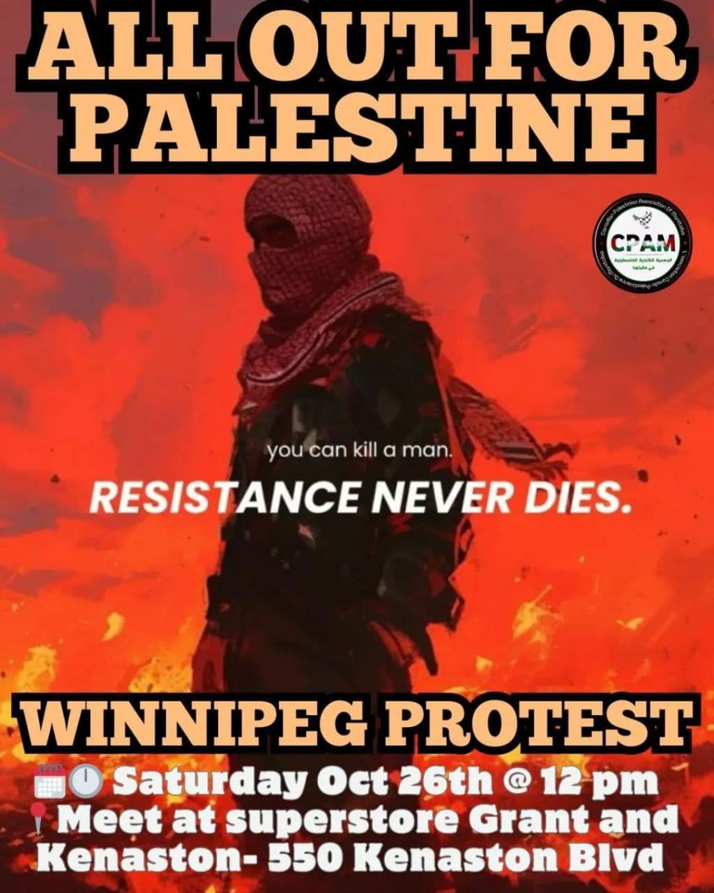 ALL OUT FOR PALESTINE