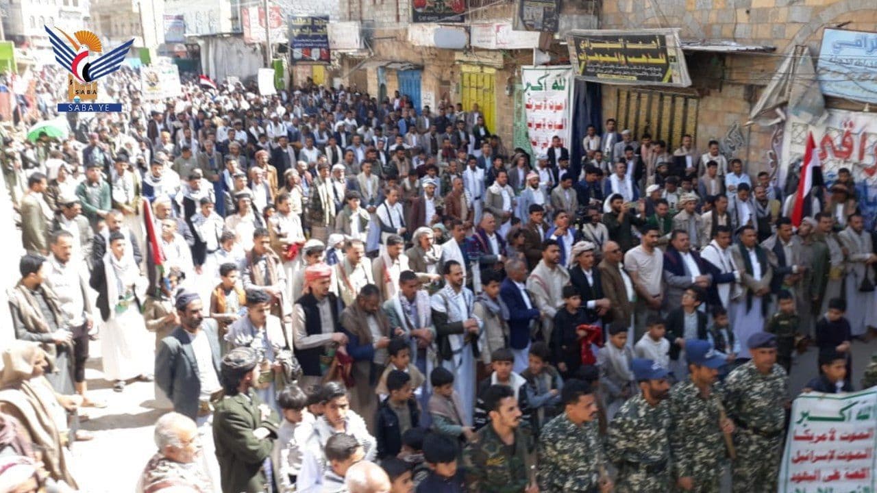 تلبية ونصرة للشعب الفلسطيني.. ثابتون وجاهزون للجولة القادمة / المحویت