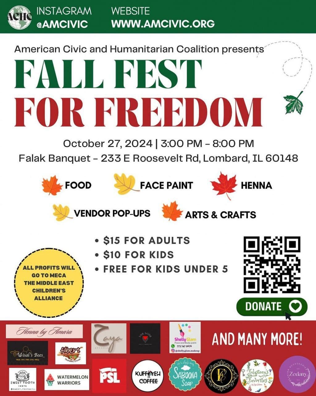 FALL FEST FOR FREEDOM