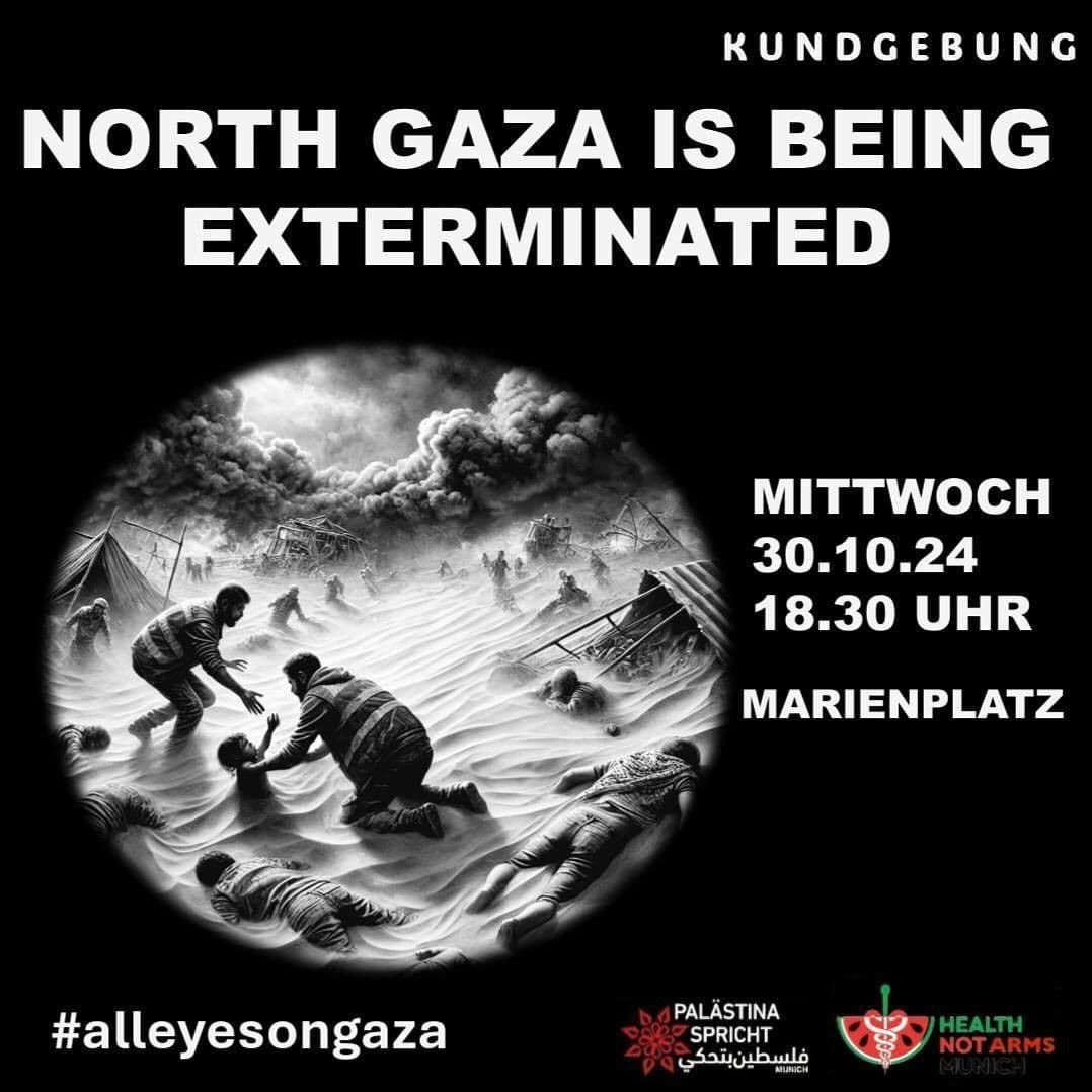 NORTH GAZA IS BEING EXTERMINATED