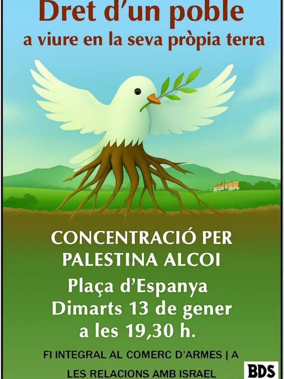 Dret d'un poble a viure en la seva propia terra