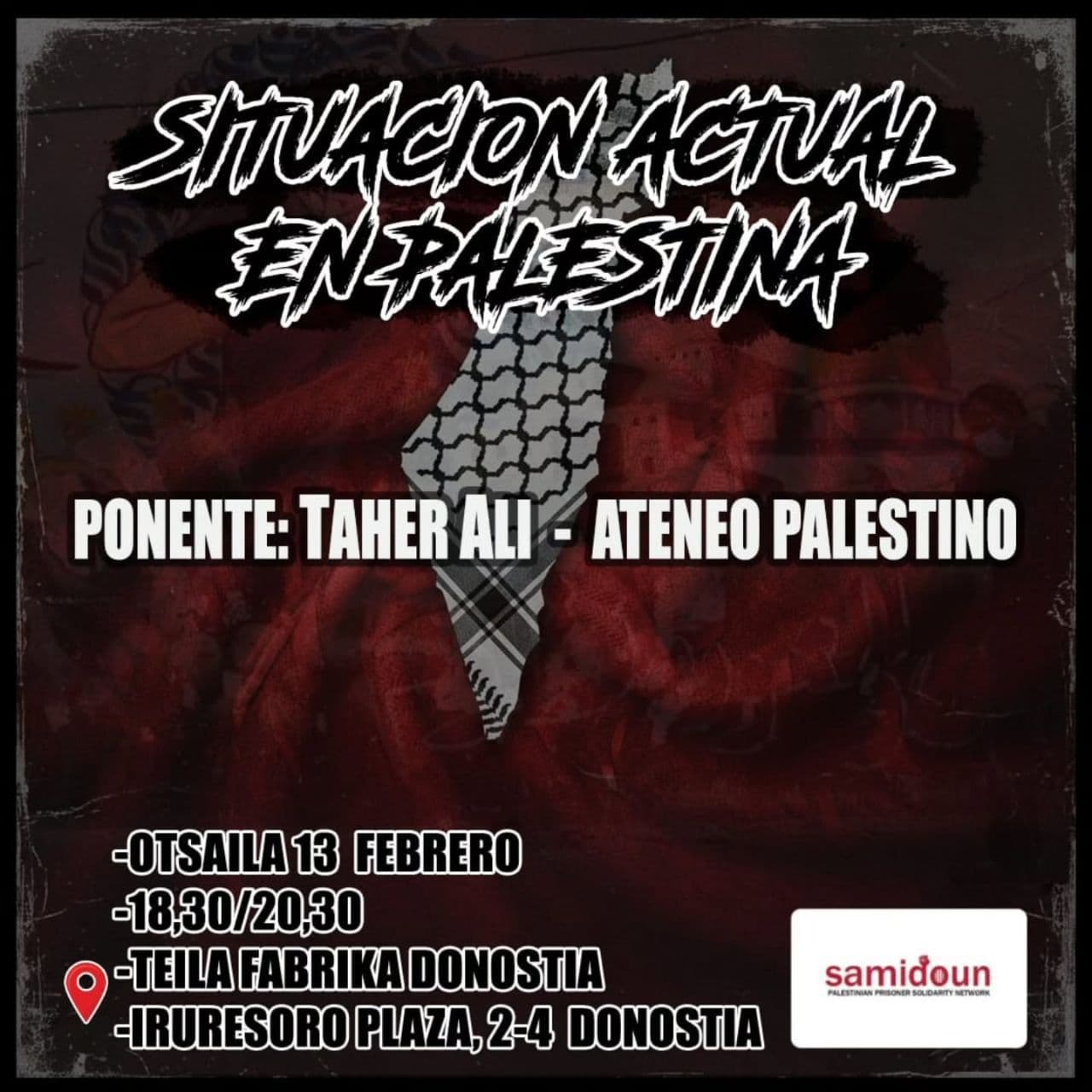 SITUACION ACTUAL EN PALESTINA