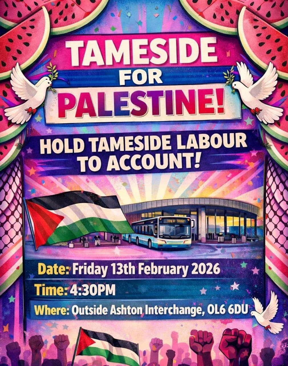 TAMESIDE FOR PALESTINE!