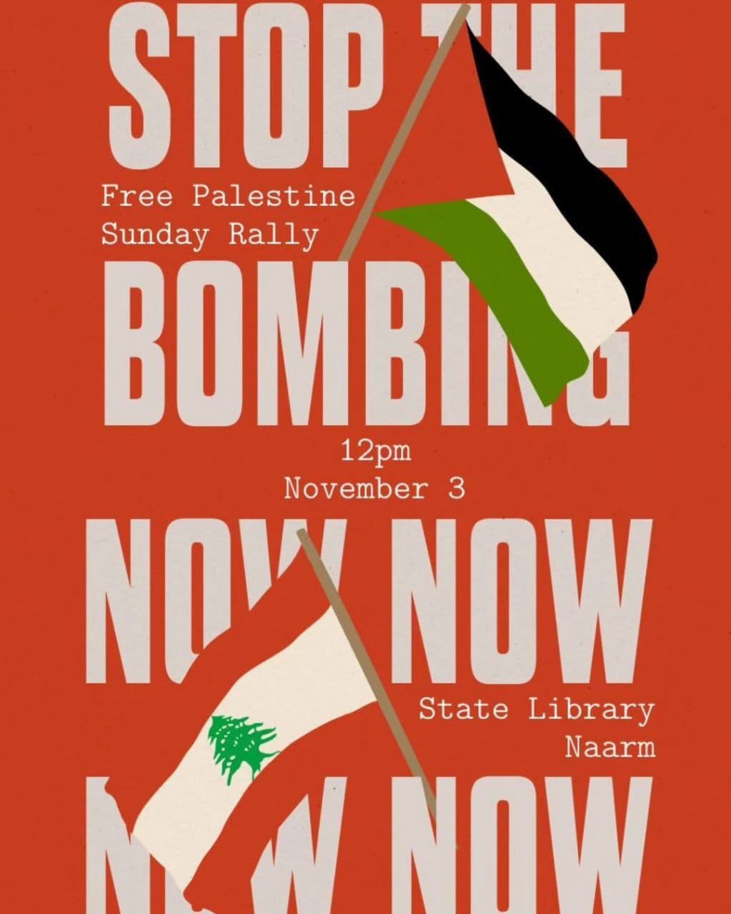 Stop the bombing