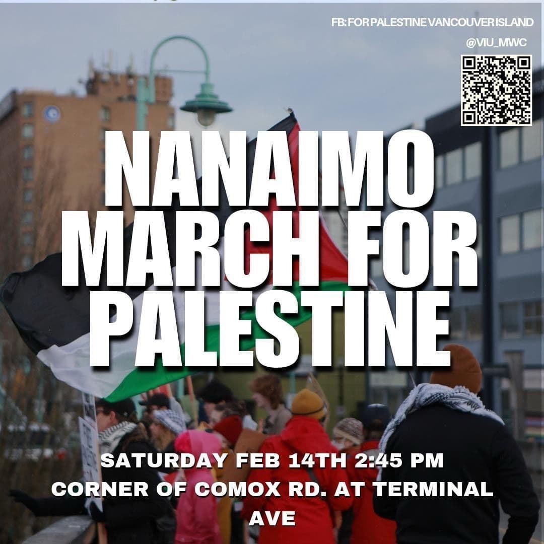NANAIMO MARCH FOR PALESTINE
