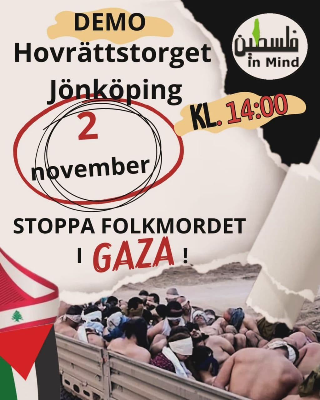 STOPPA FOLKMORDET I GAZA!