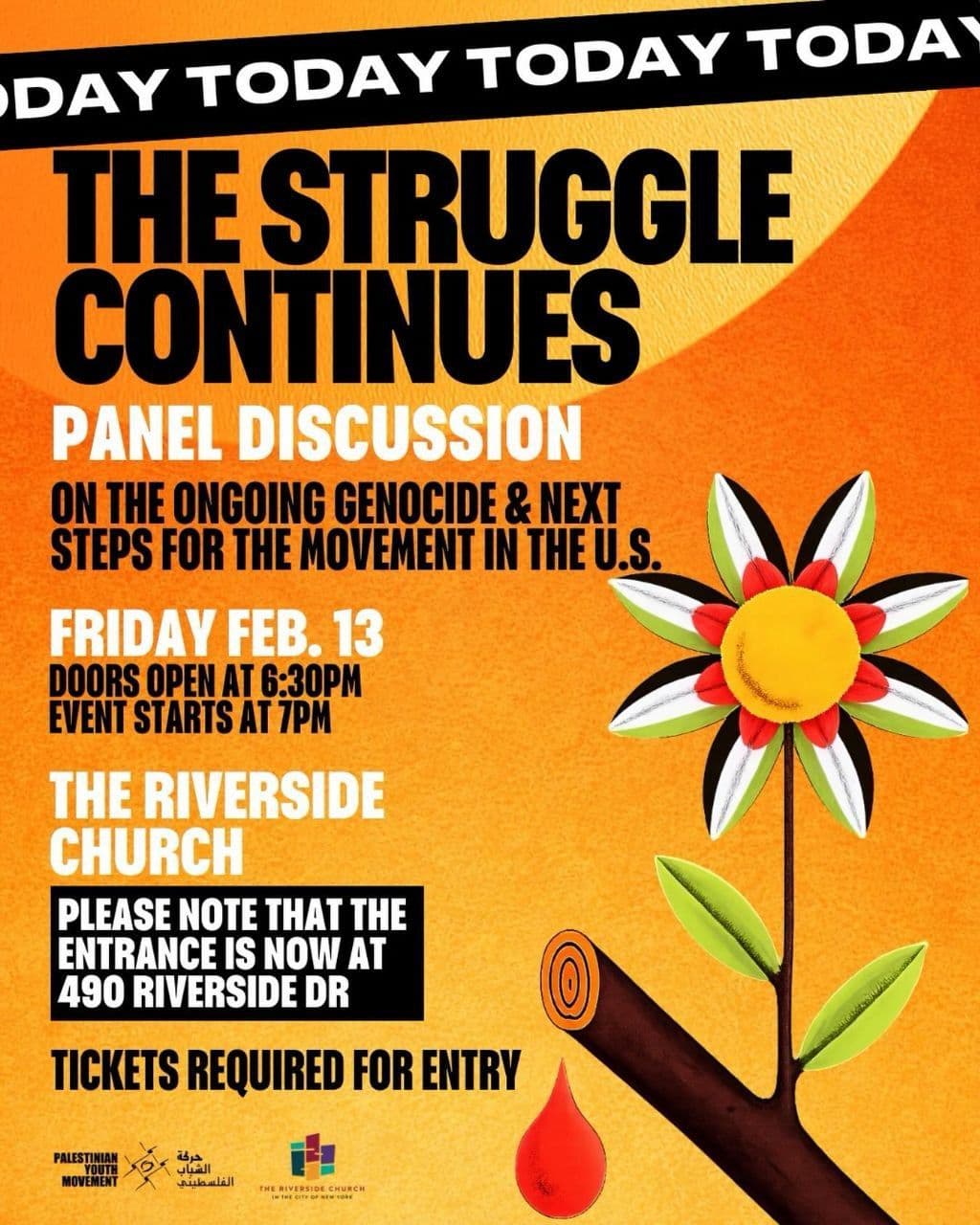 THE STRUGGLE CONTINUES