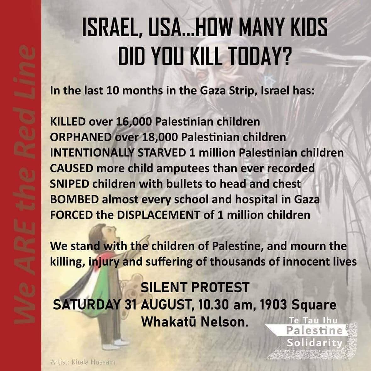 ISRAEL, USA...HOW MANY KIDS DID YOU KILL TODAY?