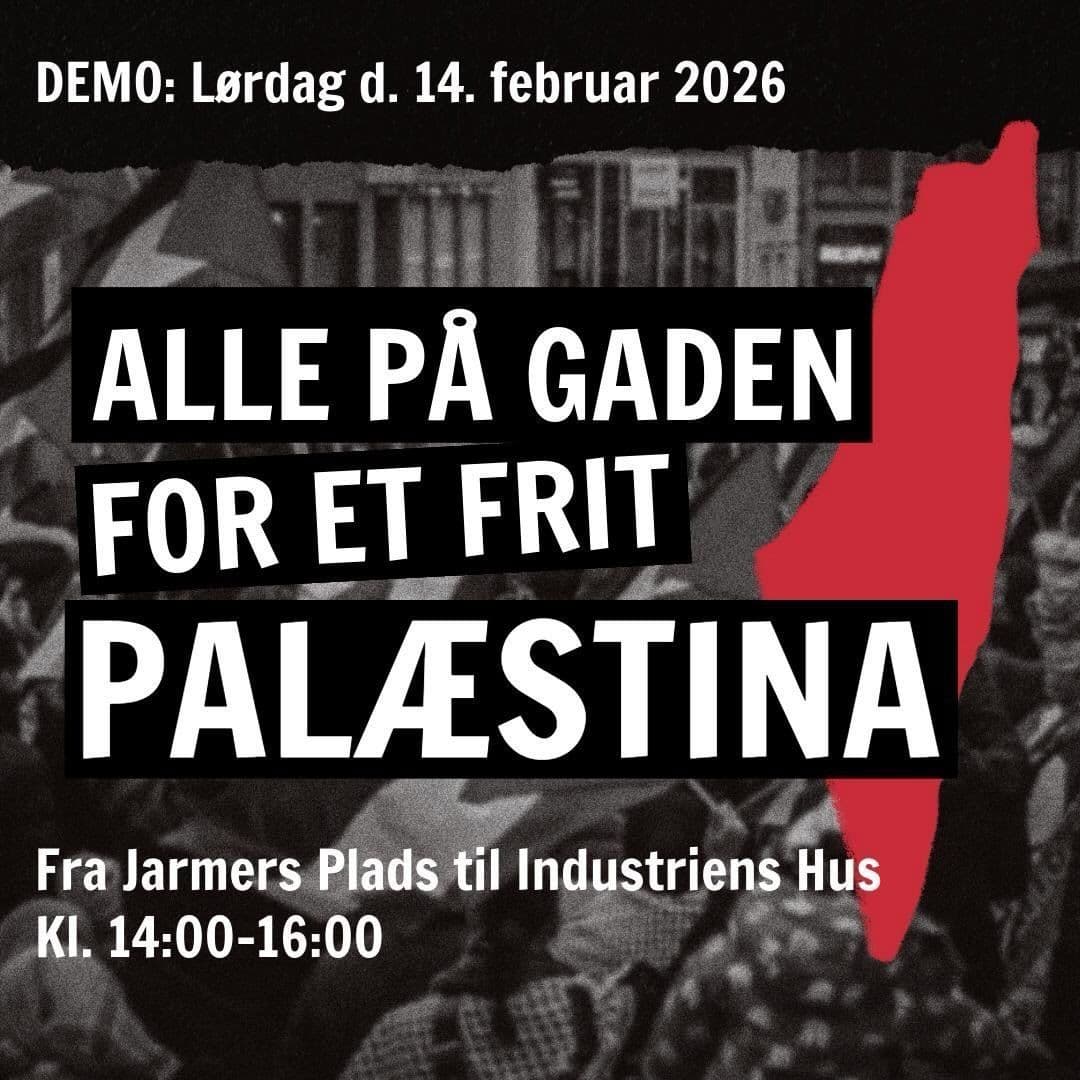 ALLE PÄ GADEN FOR ET FRIT PALASTINA