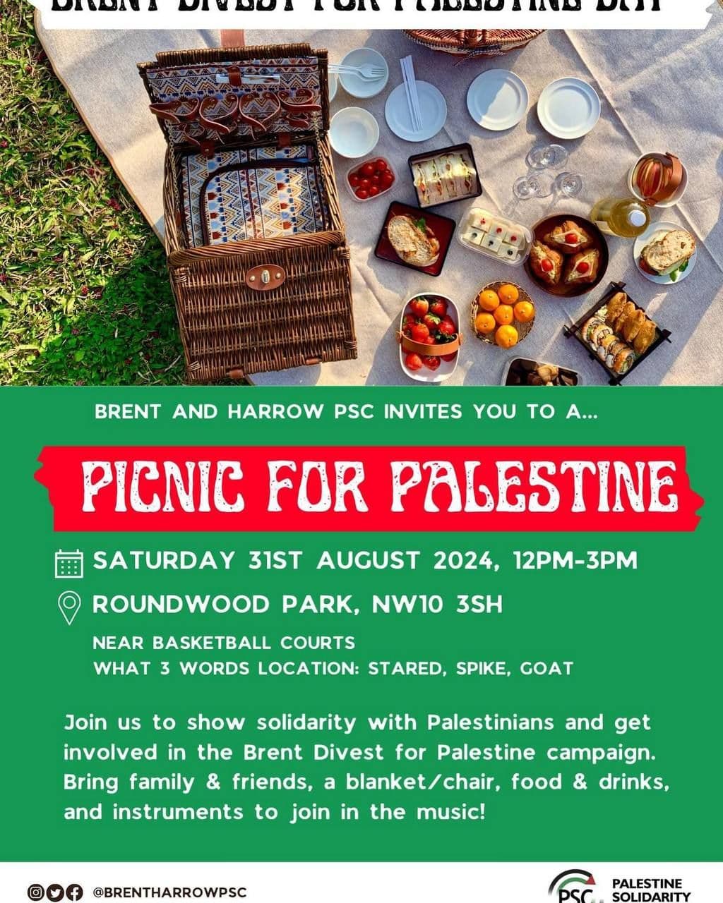 PICNIC FOR PALESTINE