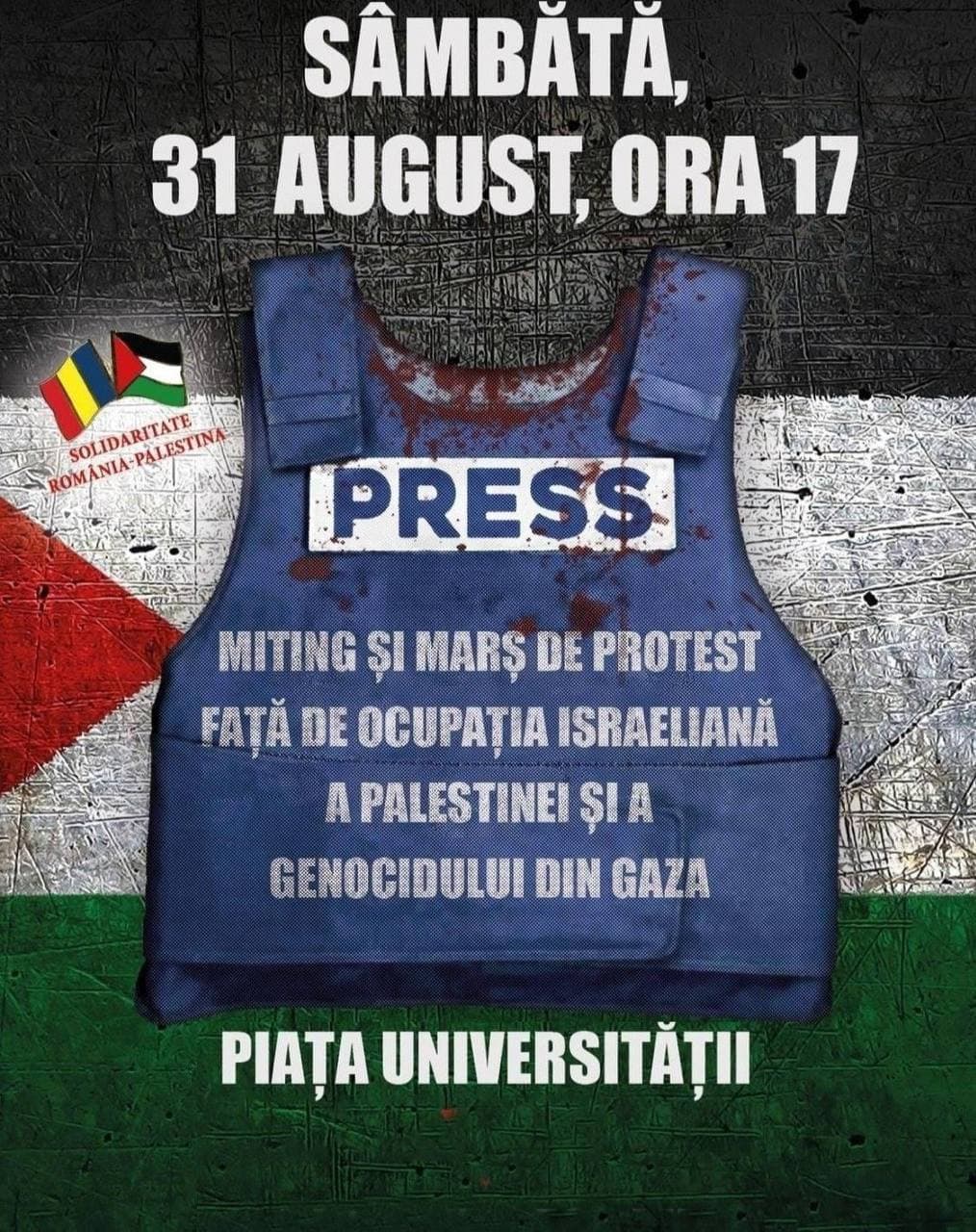 MITING SI MARS DE PROTEST