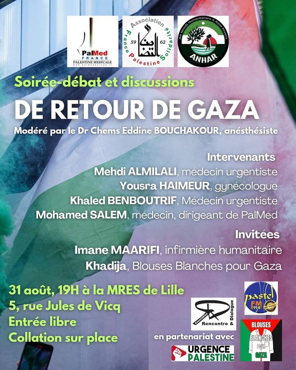 DE RETOUR DE GAZA